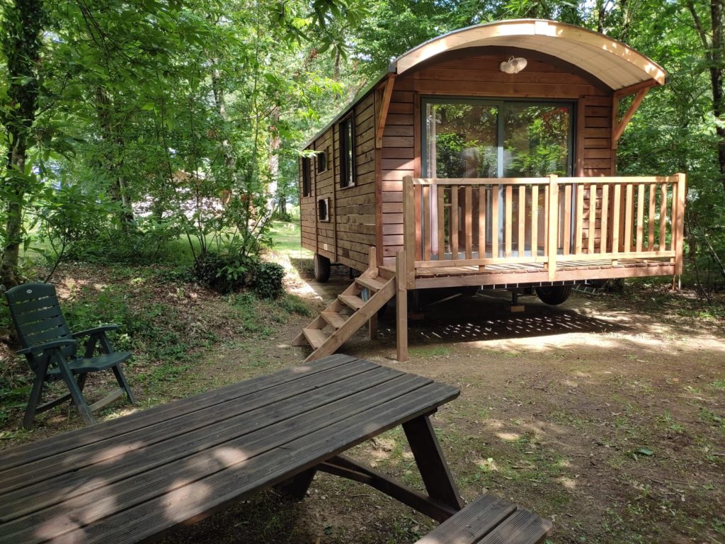 Tiny house in de natuur